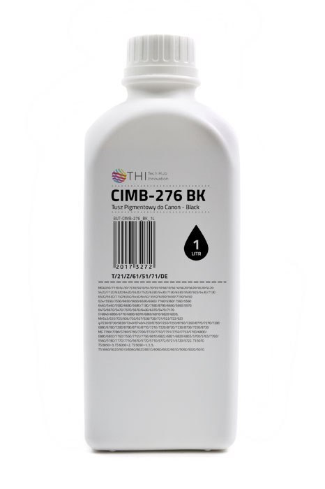 Butelka Black Canon 1L Tusz Pigmentowy (Pigment) INK-MATE CIMB276