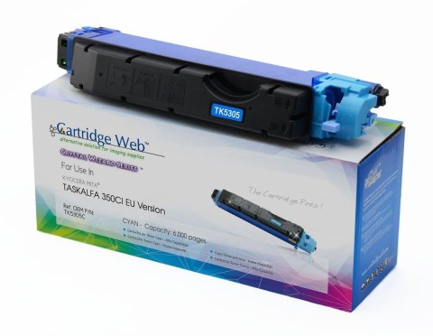 Toner Cartridge Web Cyan Kyocera TK5305 zamiennik TK-5305C