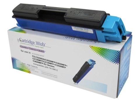 Toner Cartridge Web Cyan Kyocera TK590 zamiennik TK-590C