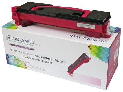 Toner Cartridge Web Magenta Kyocera TK550/TK552 zamiennik TK-550M