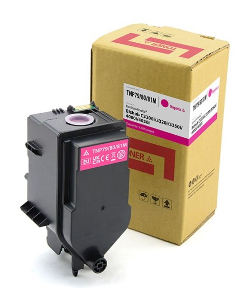 Toner Cartridge Web Magenta Minolta Bizhub TNP81M zamiennik AAJW351, AAJW3D2