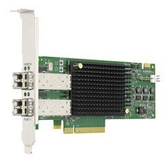 Broadcom (Emulex) Fibre Channel HBA 2xPort 32GFC Short Wave Optical LC SFP+ PCIe Gen3 x8 Gen6 LPe32002-M2