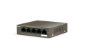 Switch PoE Tenda TEF1105P-4-63W (5x 10/100Mbps)