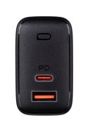 AUEKY PA-B3 BLACK ŁADOWARKA SIECIOWA 65W 2XUSB-C