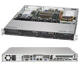 Obudowa serwerowa Rack Supermicro CSE-813MFTQC-350CB2 (kolor czarny Black SC813MFTQ W/ 350W Platinum Level PWS (New Fan))