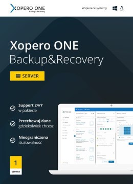 Xopero ONE 1x NAS 5 TB + Maintanance & Support Standard - 1 month