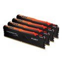 KINGSTON HyperX FURY RGB DDR4 4x32GB 3000MHz CL16