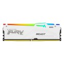 KINGSTON DDR5 64GB 6000Mhz CL40 FURY Beast White RGB KITx4