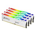 KINGSTON DDR5 64GB 6000Mhz CL40 FURY Beast White RGB KITx4