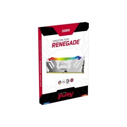 Kingston FURY DDR5 16GB (1x16GB) 6400MHz CL32 Renegade White RGB XMP