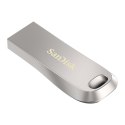 Pendrive SanDisk Ultra Lux SDCZ74-128G-G46 (128GB; USB 3.0; kolor srebrny)