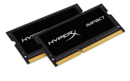 Pamięć Kingston HyperX HX316LS9IBK2/16 (DDR3 SO-DIMM; 2 x 8 GB; 1600 MHz; CL9)