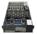 ASUS Rack 4U ESC8000G4/2200W(2+1) Intel C621 2x LGA 3647 205W 24xDDR4 2933/2666 8x2.5" SATA/SAS*+2NVME - Intel i350 1Gb x2 8 Dou