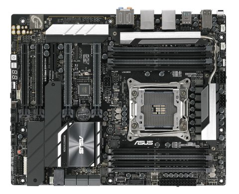 ASUS WS C422 PRO/SE 1xIntel Socket 2066, Chipset C422, 8x DDR4 2666 RDIMM/LRDIMM, ASPEED AST2500 64MB, 5x PCIe 3.0, 2x M.2, 1x U