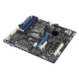 Płyta Serwerowa ASUS P11C-C/4L Xeon® E-21XXX (95W), C242, 4xDIMM, 4 Intel i210AT+1Mgt LAN, 6 SATA(4 by 1 miniSAS HD con.), 2 M.2