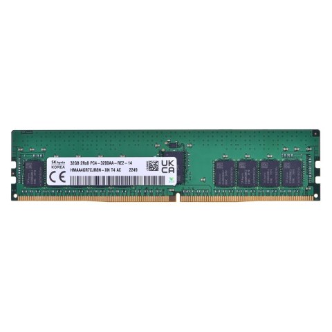 Hynix RDIMM 32GB DDR4 2Rx8 3200MHz PC4-25600 ECC REGISTERED HMAA4GR7CJR8N-XN