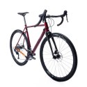 Rower gravel VAAST 700C APEX GRX 54cm M Gloss Berry Red