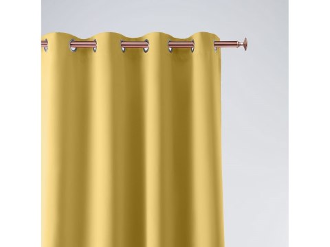 ZASŁONA AURA MUSTARD 140x250