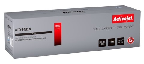 Toner Activejet ATO-B431N (zamiennik OKI 44574902; Supreme; 10000 stron; czarny)