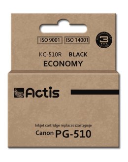 Tusz ACTIS KC-510R (zamiennik Canon PG-510; Standard; 12 ml; czarny)