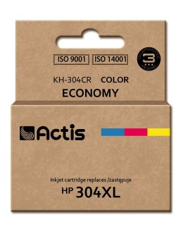 Tusz ACTIS KH-304CR (zamiennik HP 304XL N9K07AE; Premium; 18 ml; kolor)