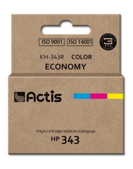 Tusz ACTIS KH-343R (zamiennik HP 343 C8766EE; Standard; 21 ml; kolor)