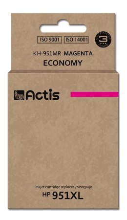 Tusz ACTIS KH-951MR (zamiennik HP 951XL CN047AE; Standard; 25 ml; czerwony)