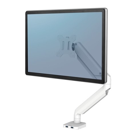 Fellowes Ergonomia ramię na 1 monitor - seria Platinum, białe