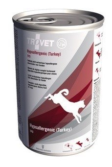 Trovet Hypoallergenic TPD 400 g ze świeżym indykiem, dla psów