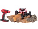 Samochód RC zdalnie sterowany Rock Crawler HB 2,4GHz 1:18 czerwony