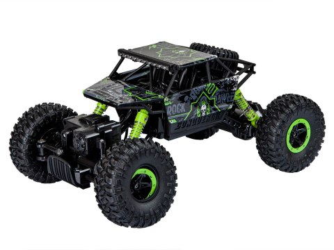 Samochód RC zdalnie sterowany Rock Crawler HB 2,4GHz 1:18 zielony