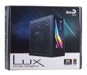 Zasilacz Aerocool LUX AEROPGSLUXRGB-550 (550 W; 120 mm)