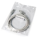 Patchcord GEMBIRD PP6U-2M (RJ45 - RJ45 ; 2m; UTP; kat. 6; kolor szary)