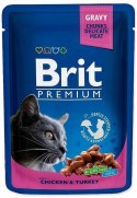 Brit Cat Pouches 1200g Family Plate (12x100g)