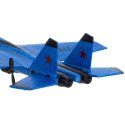 Samolot RC SU-35 odrzutowiec FX820 niebieski