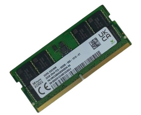 Hynix SO-DIMM 32GB DDR5 2Rx8 5600MHz PC5-44800 HMCG88AGBSA092N