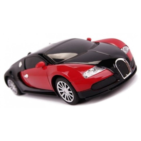 Samochód RC zdalnie sterowany Bugatti Veyron licencja 1:24 czerwony