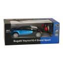 Samochód RC zdalnie sterowany Bugatti Veyron licencja 1:24 niebieski