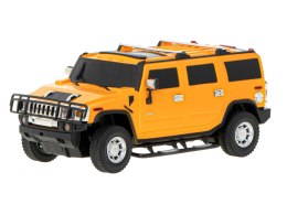 Samochód RC zdalnie sterowany Hummer H2 - licencja 1:24 żółty