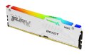 Kingston FURY DDR5 16GB (1x16GB) 6000MHz CL40 Beast White RGB XMP