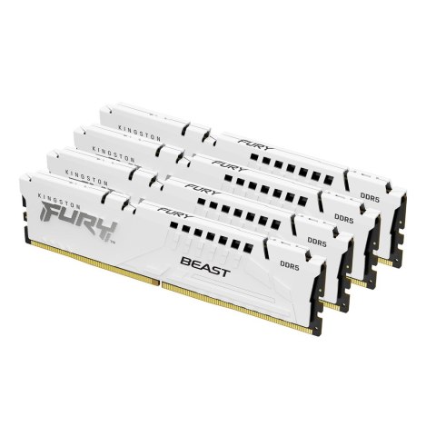 Kingston FURY DDR5 128GB (4x32GB) 5600MHz CL40 Beast White