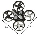 Dron RC JJRC H36 mini 2.4GHz 4CH 6 axis czarny