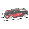 Samochód RC zdalnie sterowany Bugatti Veyron licencja 1:24 czerwony