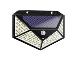 Lampa solarna z czujnikiem ruchu halogen 100LED