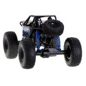 Samochód RC zdalnie sterowany Crawler Climbing Car 1:10 4WD 48cm niebieski