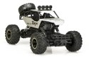 Samochód RC zdalnie sterowany Rock Crawler 1:12 4WD METAL srebrny