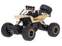 Samochód RC zdalnie sterowany Rock Crawler 1:12 4WD METAL złoty