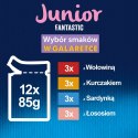 Purina Karma Felix Fantastic Junior Kurczak 12x85g