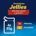 Karma Felix Sensations wołowina,kurczak 4x85g