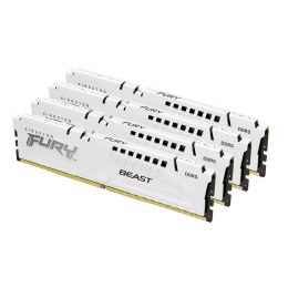 Kingston FURY DDR5 64GB (4x16GB) 5600MHz CL40 Beast White